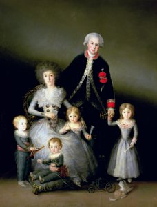 Hertigen av Osuna och hans familj, 1788